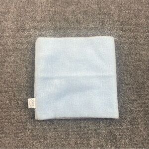 TURTLE FUR Kids light blue fleece neck warmer face mask neck gator OSFM